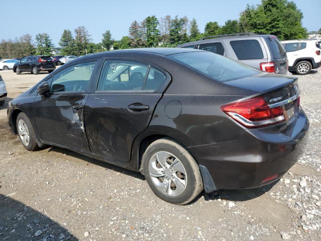 Photo 2 from auction – 2014 HONDA CIVIC LX with VIN 2HGFB2F57EH547970
