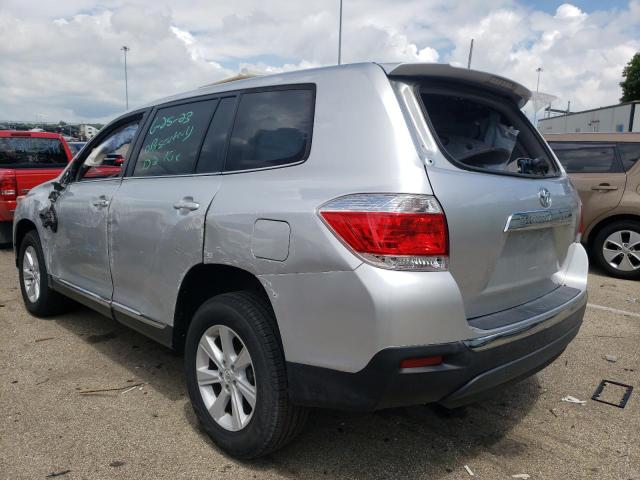 Photo 2 from auction – 2012 TOYOTA HIGHLANDER with VIN 5TDZK3EH6CS081069
