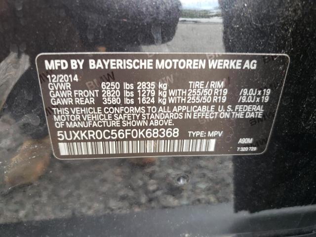 Photo 14 from auction – 2015 BMW X5 XDRIVE3 with VIN 5UXKR0C56F0K68368
