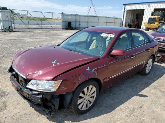 HYUNDAI SONATA SE 2009 with VIN 5NPEU46C29H489925 - Photo from auction