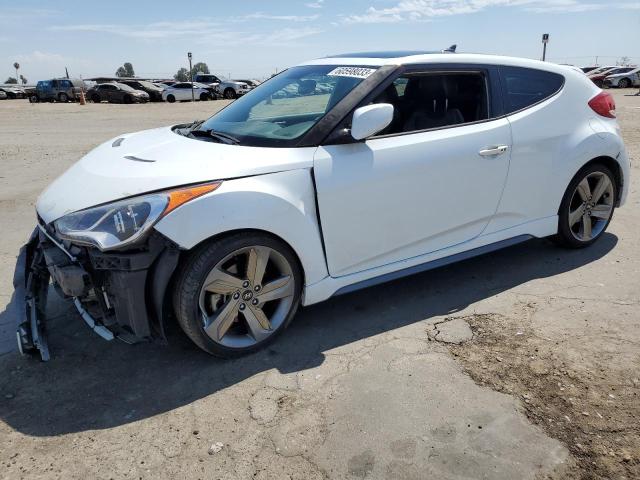HYUNDAI VELOSTER T 2014 with VIN KMHTC6AE5EU186339 - Photo from auction