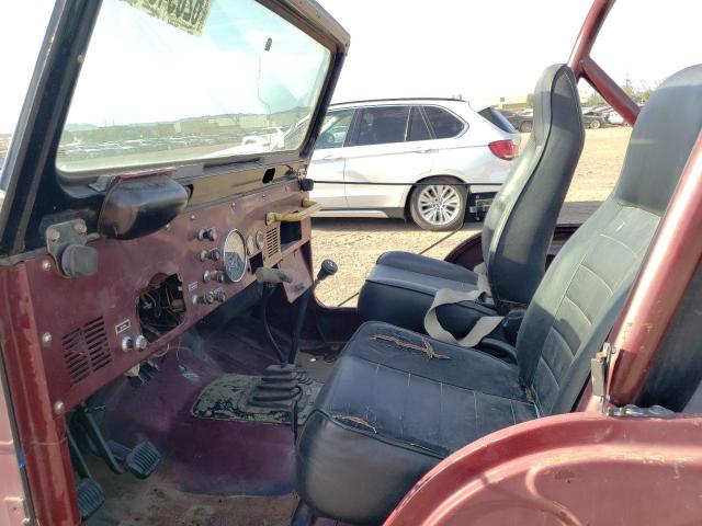 Photo 7 from auction – 1981 JEEP JEEP CJ5 with VIN 1JCBM85A8BT017125