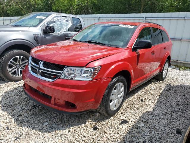 DODGE JOURNEY SE 2015 with VIN 3C4PDDAG8FT633458 - Photo from auction