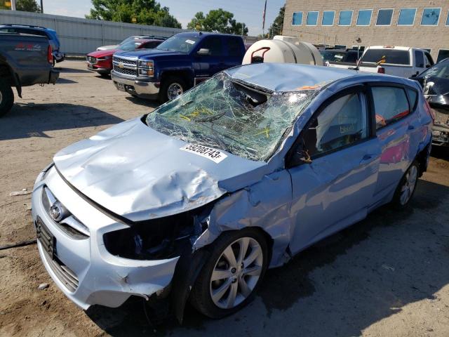 HYUNDAI ACCENT GLS 2014 with VIN KMHCU5AE2EU146534 - Photo from auction