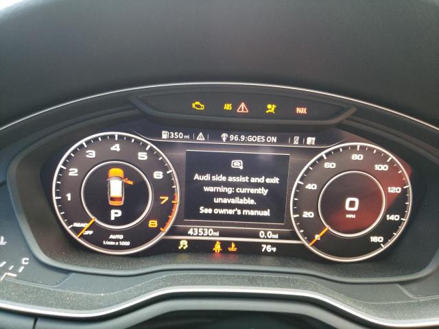 Photo 9 from auction – 2018 AUDI A4 ALLROAD with VIN WA18NAF45JA210300