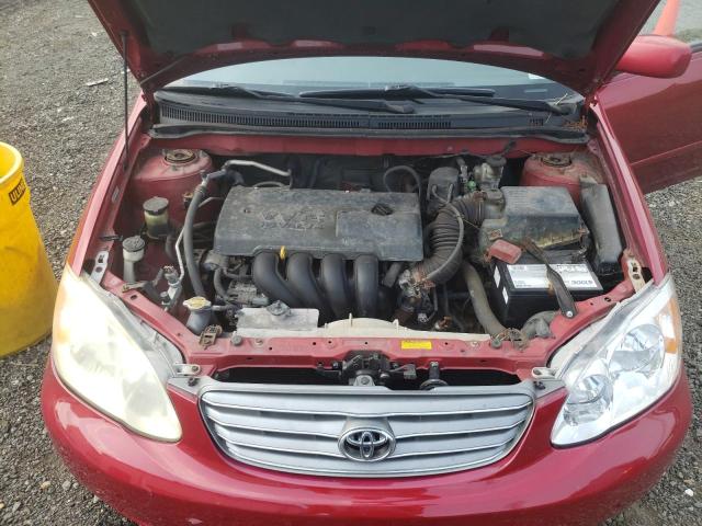 Photo 11 from auction – 2004 TOYOTA COROLLA CE with VIN 2T1BR32E24C220308