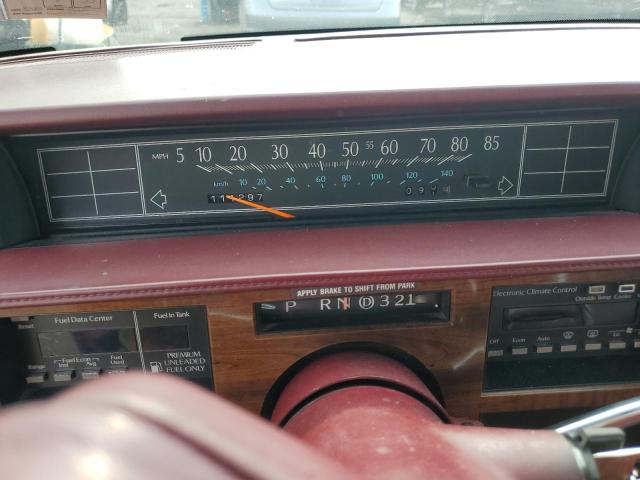 Photo 9 from auction – 1992 CADILLAC DEVILLE with VIN 1G6CD53BXN4271081