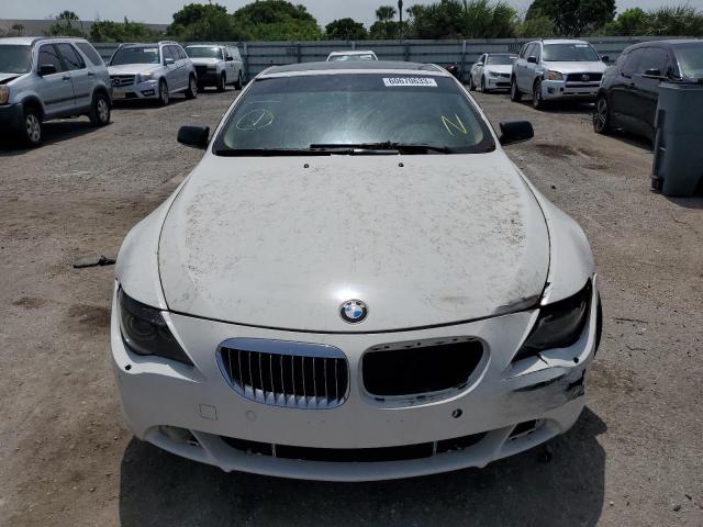 Photo 5 from auction – 2007 BMW 650 I with VIN WBAEH135X7CR51971