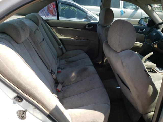 Photo 10 from auction – 2006 HYUNDAI SONATA GLS with VIN 5NPEU46F26H145503