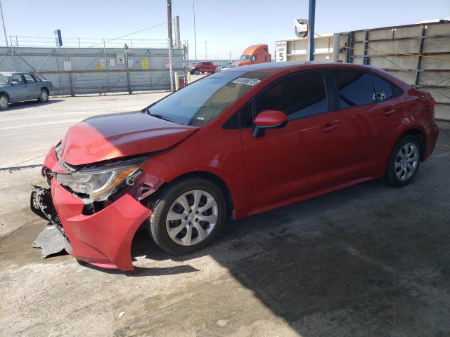 TOYOTA COROLLA LE 2020 with VIN 5YFEPRAE0LP017259 - Photo from auction