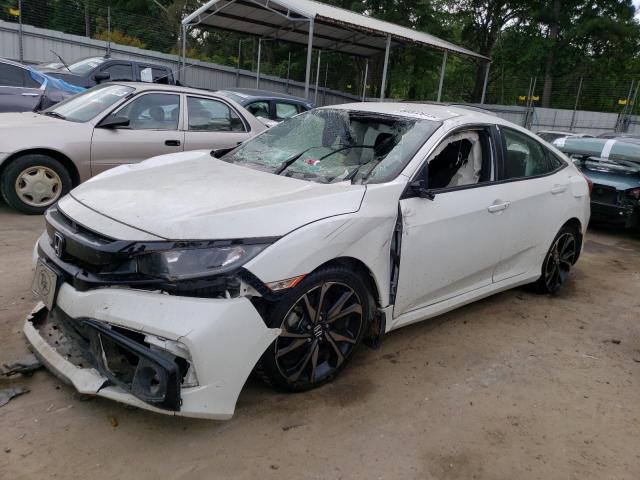 HONDA CIVIC 2020 with VIN 2HGFC2F83LH504585 - Photo from auction