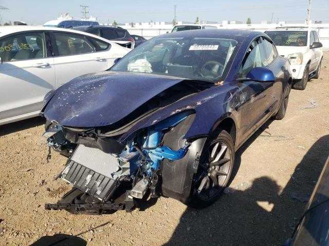 TESLA MODEL 3 2023 with VIN 5YJ3E1EA0PF504145 - Photo from auction