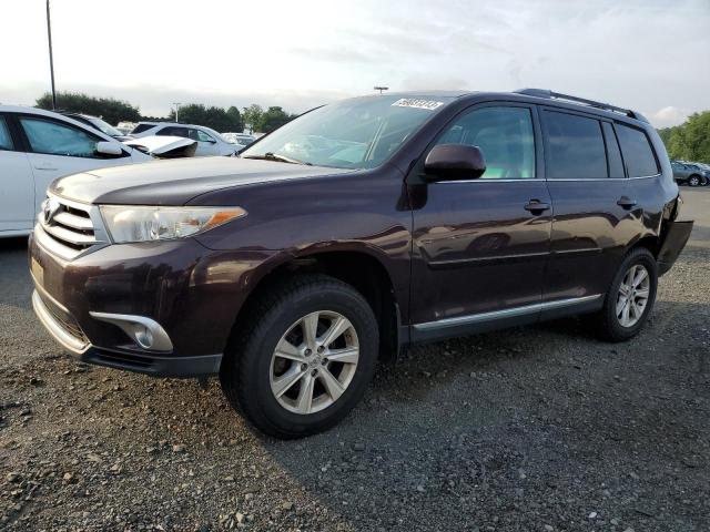 TOYOTA HIGHLANDER 2011 with VIN 5TDBK3EHXBS069829 - Photo from auction