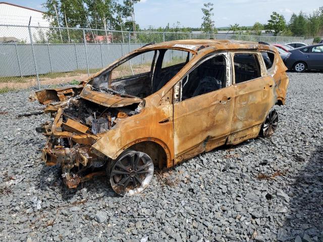 FORD ESCAPE SEL 2018 with VIN 1FMCU9HD2JUB31885 - Photo from auction