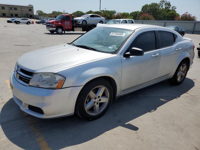 DODGE AVENGER SE 2012 con VIN 1C3CDZAB8CN221413 - Foto de la subasta