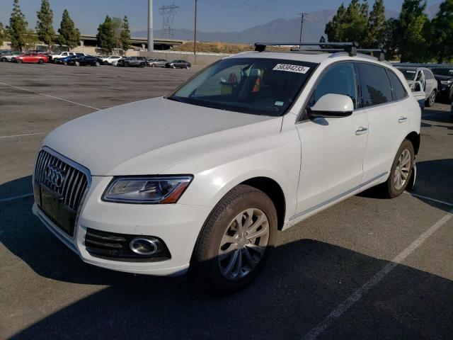 Photo 1 from auction – 2016 AUDI Q5 PREMIUM with VIN WA1L2AFP5GA137189