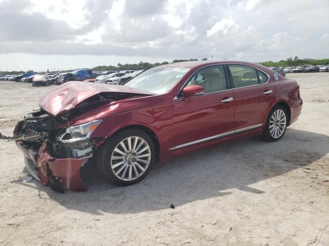 LEXUS LS 460 2017 with VIN JTHCL5EF3H5029164 - Photo from auction