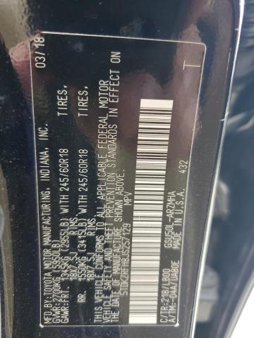 Photo 14 from auction – 2018 TOYOTA HIGHLANDER with VIN 5TDKZRFH8JS257129