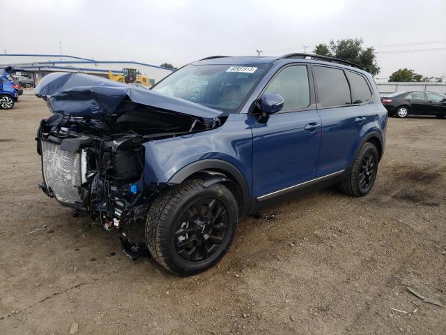KIA TELLURIDE 2023 with VIN 5XYP5DGC7PG409611 - Photo from auction