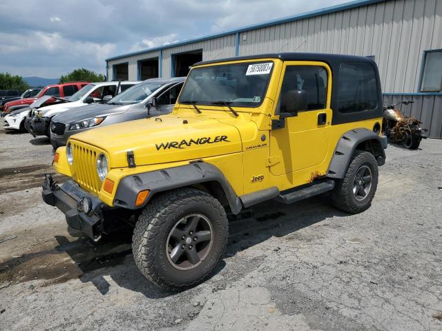 JEEP WRANGLER / 2004 with VIN 1J4FA49S64P743997 - Photo from auction