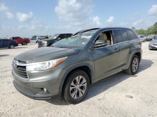 TOYOTA HIGHLANDER 2015 with VIN 5TDKKRFHXFS053511 - Photo from auction