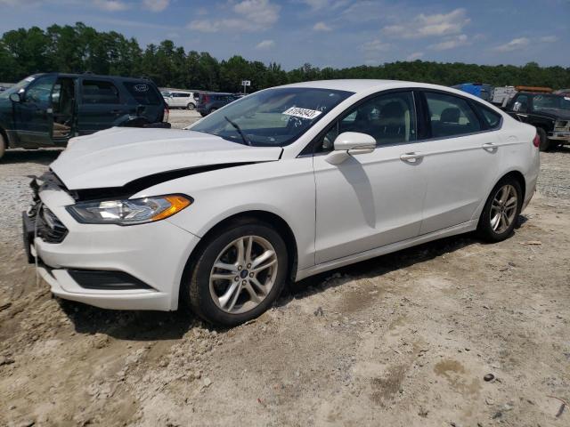 FORD FUSION SE 2018 with VIN 3FA6P0HD0JR198051 - Photo from auction