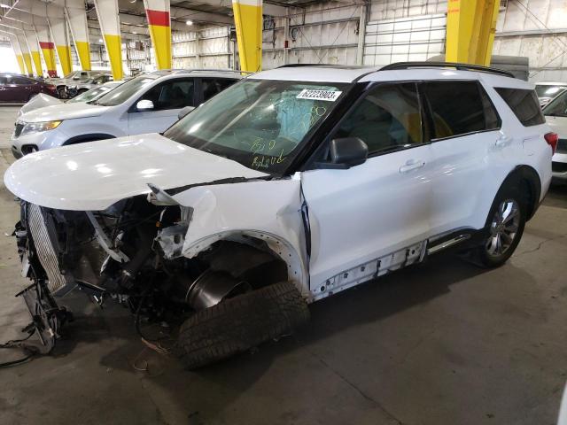 FORD EXPLORER X 2020 with VIN 1FMSK8DH9LGD06865 - Photo from auction
