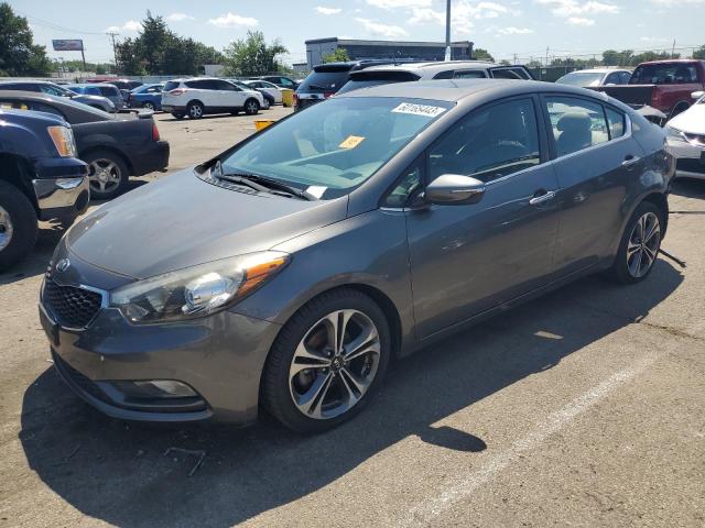 KIA FORTE EX 2014 with VIN KNAFZ4A84E5089249 - Photo from auction