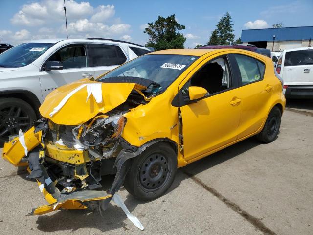 TOYOTA PRIUS C 2014 with VIN JTDKDTB35E1072769 - Photo from auction