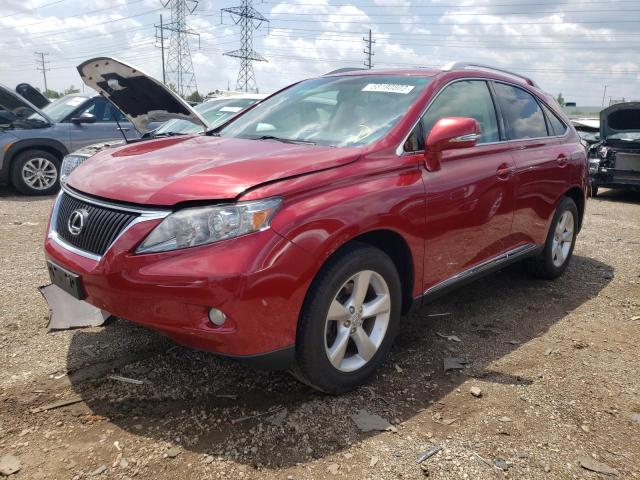 LEXUS RX 350 2010 with VIN 2T2BK1BA0AC044792 - Photo from auction