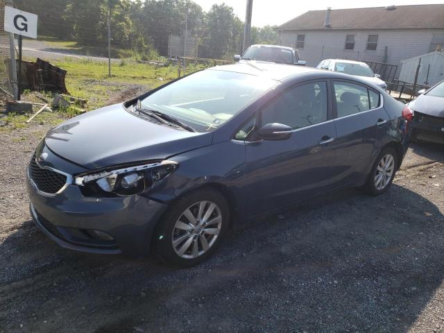 KIA FORTE EX 2014 with VIN KNAFX4A88E5054381 - Photo from auction