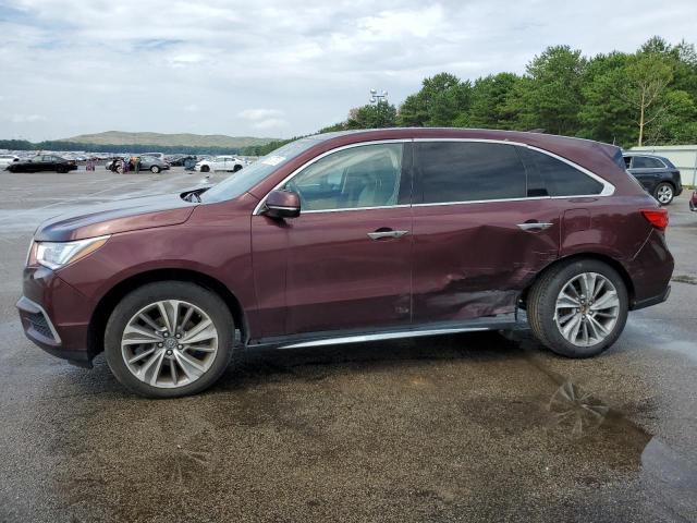 ACURA MDX TECHNO 2017 with VIN 5FRYD4H56HB031828 - Photo from auction