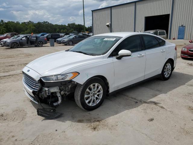 FORD FUSION S 2015 with VIN 3FA6P0G76FR255842 - Photo from auction
