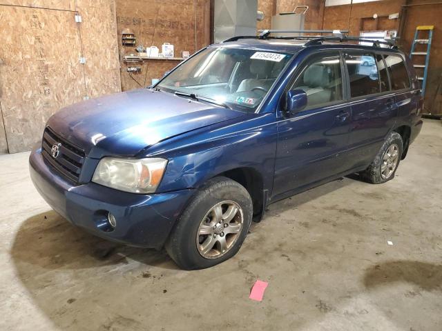 TOYOTA HIGHLANDER 2005 with VIN JTEEP21A150102236 - Photo from auction