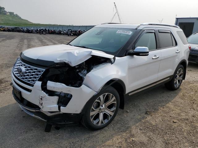 FORD EXPLORER P 2019 with VIN 1FM5K8HT7KGA76432 - Photo from auction