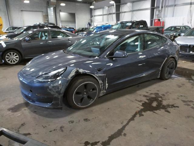 TESLA MODEL 3 2022 with VIN 5YJ3E1EA4NF370687 - Photo from auction
