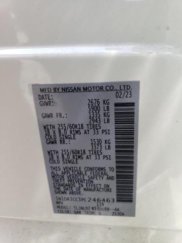 Photo 14 from auction – 2023 NISSAN PATHFINDER with VIN 5N1DR3CC3PC246463