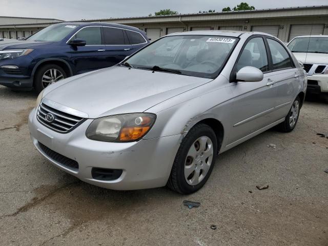 KIA SPECTRA EX 2009 مع رقم تعريف المركبة KNAFE221295657490 - صورة من المزاد
