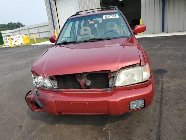 Photo 5 from auction – 2002 SUBARU FORESTER S with VIN JF1SF65642H729121