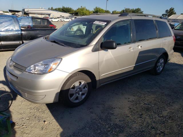 TOYOTA SIENNA CE 2004 with VIN 5TDZA23C54S220307 - Photo from auction
