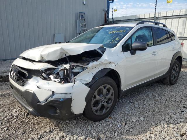 SUBARU CROSSTREK 2022 with VIN JF2GTHSC3NH233490 - Photo from auction