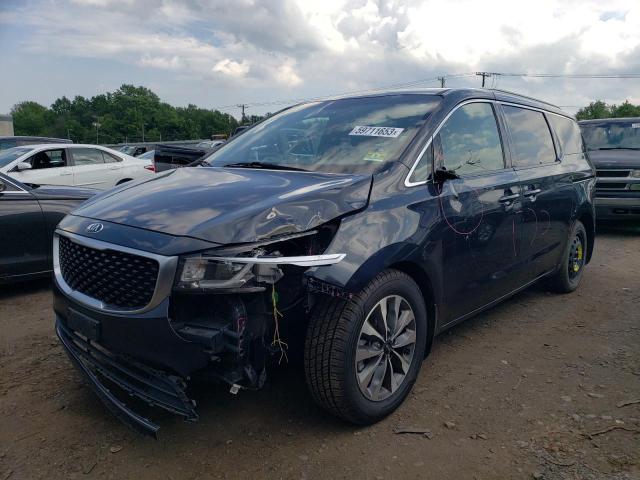 KIA SEDONA EX 2015 with VIN KNDMC5C10F6018773 - Photo from auction