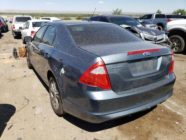 Photo 2 from auction – 2012 FORD FUSION SE with VIN 3FAHP0HA8CR156471