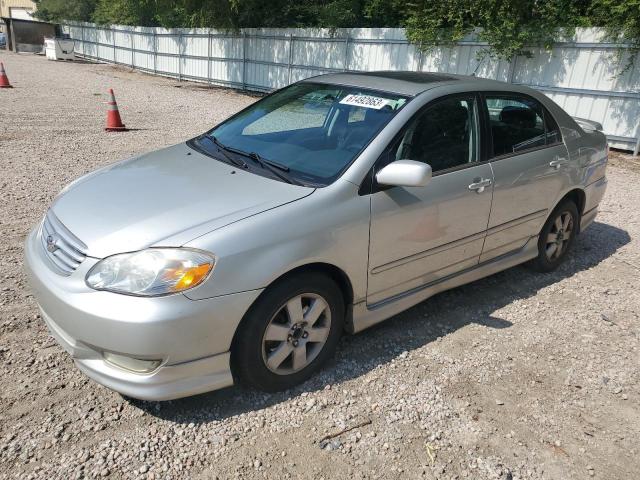 TOYOTA COROLLA CE 2003 with VIN 2T1BR32E73C164137 - Photo from auction