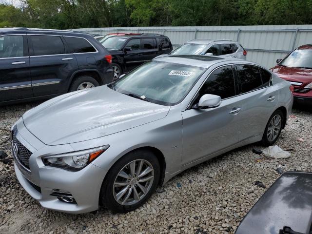 INFINITI Q50 PREMIU 2016 with VIN JN1EV7AR2GM343394 - Photo from auction