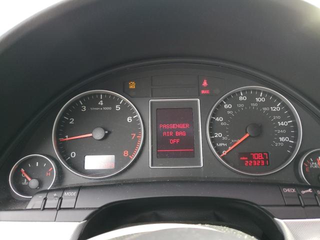 Photo 9 from auction – 2007 AUDI A4 with VIN WAUDF78E77A081055
