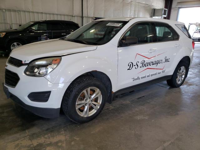 CHEVROLET EQUINOX LS 2016 with VIN 2GNFLEEK3G6257557 - Photo from auction