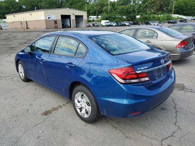 Photo 2 from auction – 2015 HONDA CIVIC LX with VIN 19XFB2F52FE230366