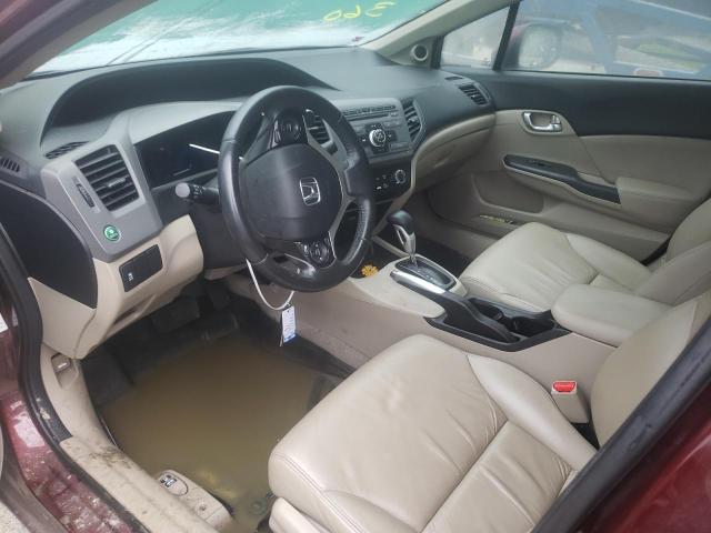 Photo 7 from auction – 2012 HONDA CIVIC EXL with VIN 19XFB2F95CE348331