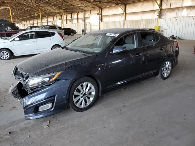 KIA OPTIMA LX 2015 with VIN 5XXGM4A79FG445754 - Photo from auction